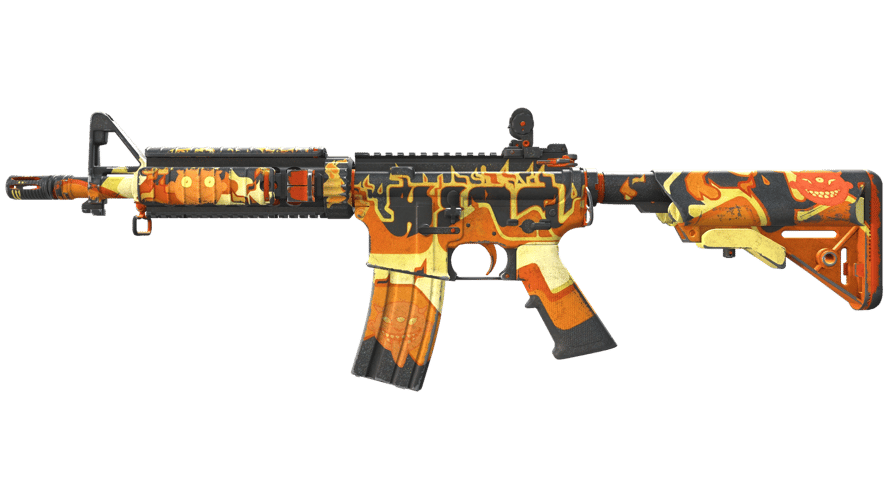 M4A4 | Hellish (Battle-Scarred)