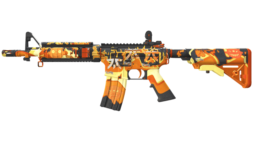 M4A4 | Hellish (Minimal Wear)