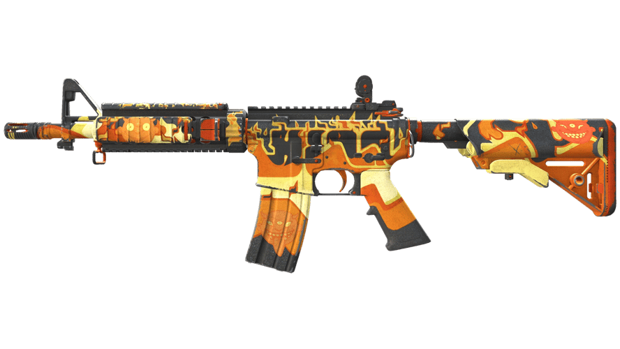 M4A4 | Hellish (Well-Worn)