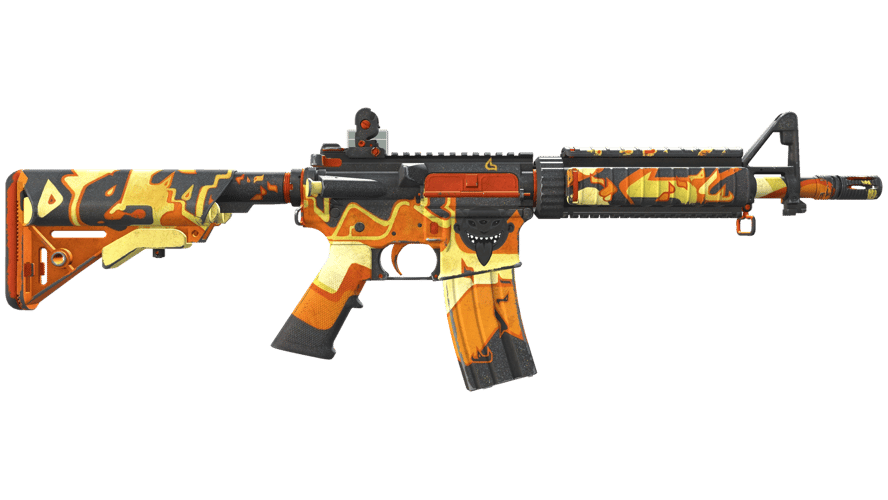 M4A4 | Hellish (Well-Worn)