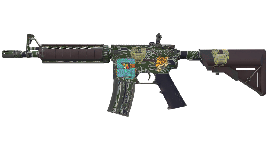 M4A4 | Jungle Tiger (Minimal Wear)