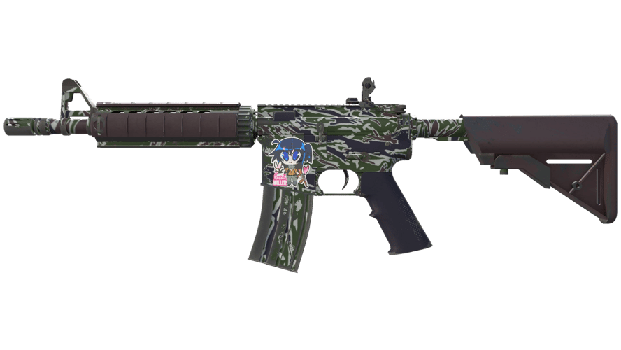 M4A4 | Jungle Tiger (Minimal Wear)