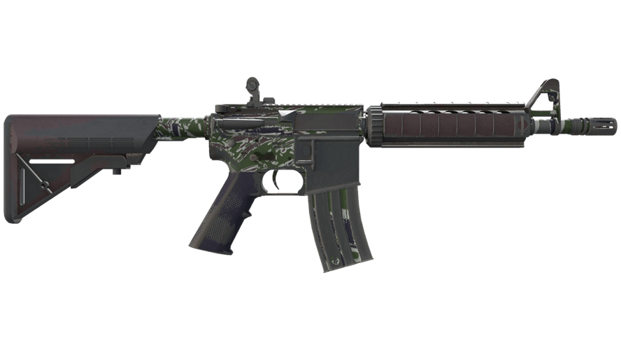 M4A4 | Jungle Tiger (Well-Worn)