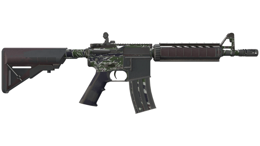 M4A4 | Jungle Tiger (Well-Worn)