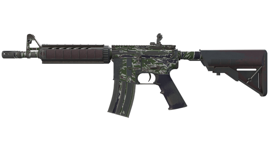 M4A4 | Jungle Tiger (Well-Worn)