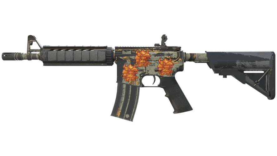 M4A4 | Modern Hunter (Well-Worn)