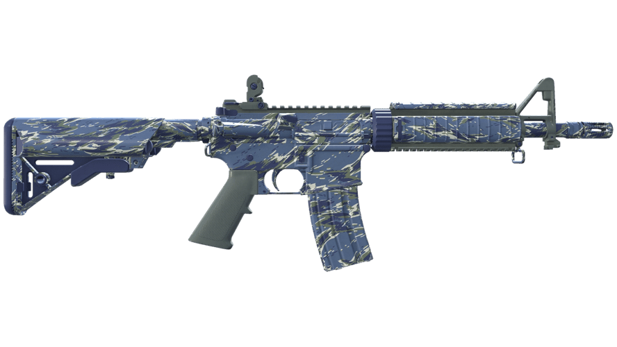 M4A4 | Naval Shred Camo (Minimal Wear)