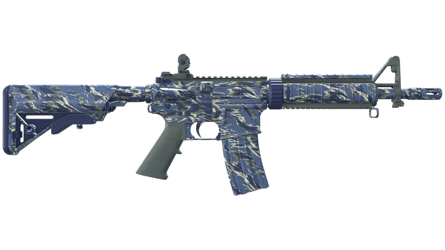 M4A4 | Naval Shred Camo (Minimal Wear)