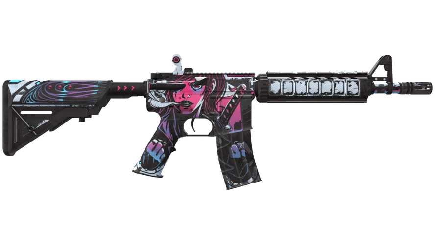 M4A4 | Neo-Noir (Well-Worn)