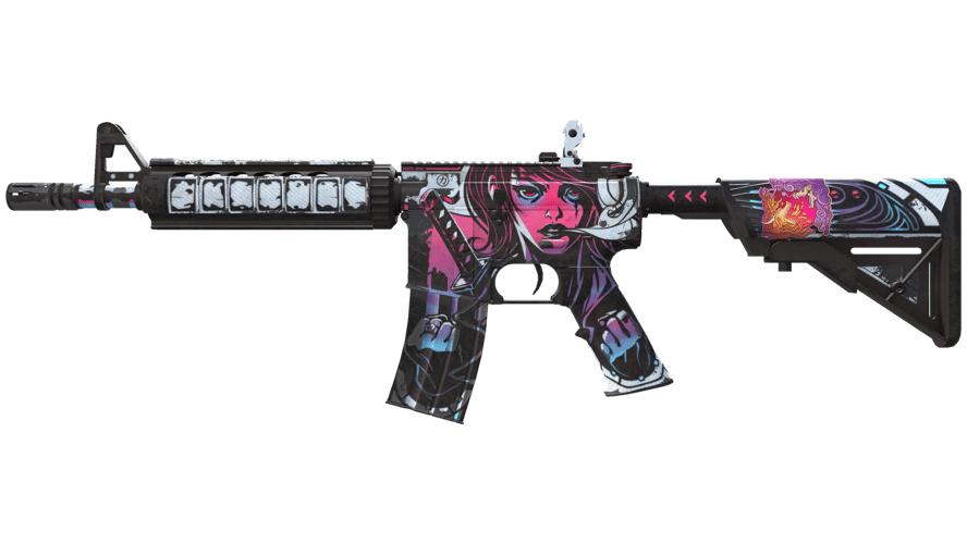 M4A4 | Neo-Noir (Well-Worn)