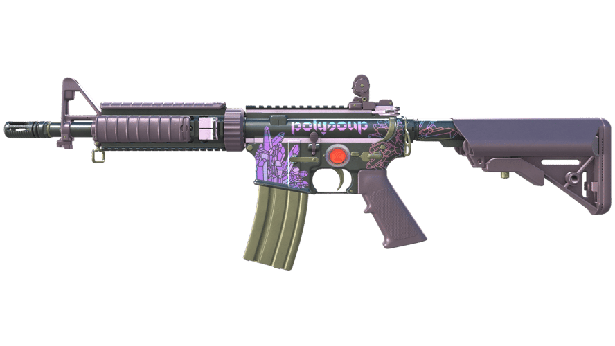 M4A4 | Polysoup (Minimal Wear)