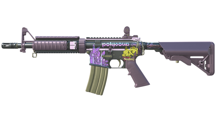 M4A4 | Polysoup (Minimal Wear)