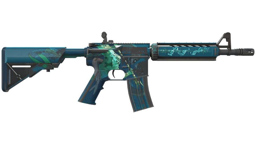 M4A4 | Poseidon (Minimal Wear)