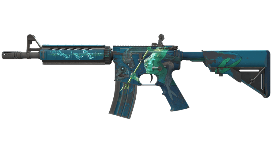 M4A4 | Poseidon (Minimal Wear)
