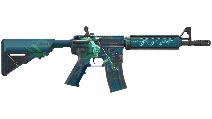 M4A4 | Poseidon (Minimal Wear)