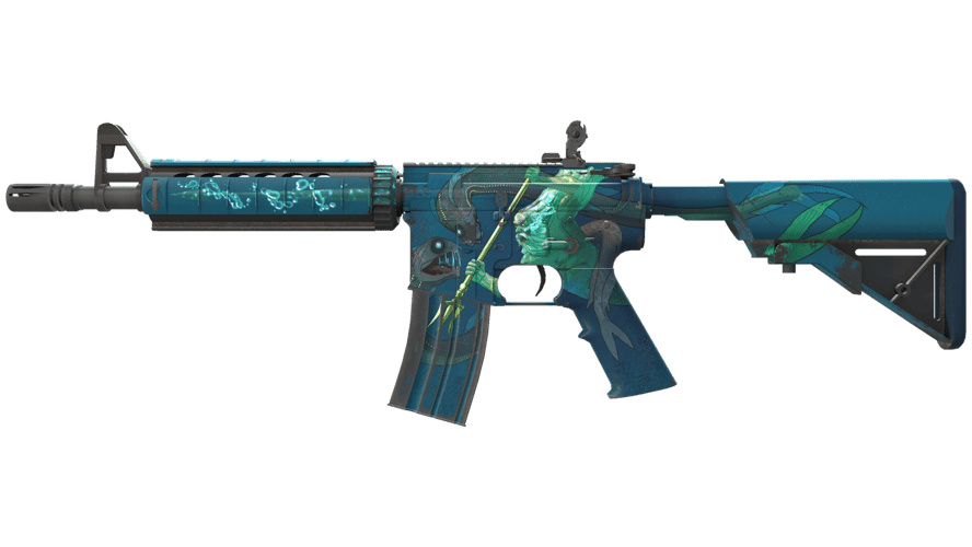 M4A4 | Poseidon (Minimal Wear)