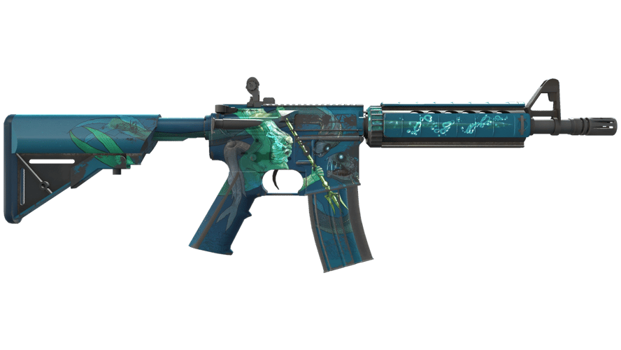 M4A4 | Poseidon (Minimal Wear)