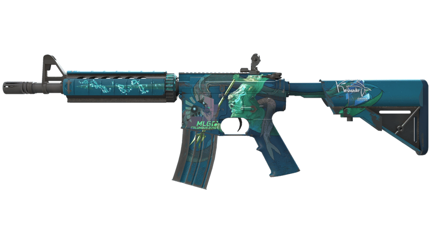 M4A4 | Poseidon (Minimal Wear)