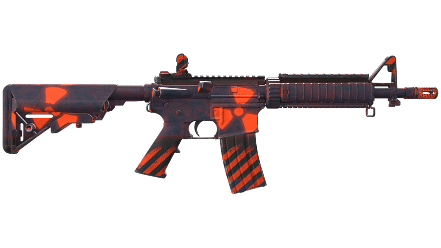 M4A4 | Radiation Hazard (Minimal Wear)