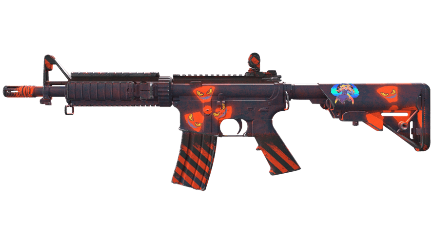 M4A4 | Radiation Hazard (Minimal Wear)
