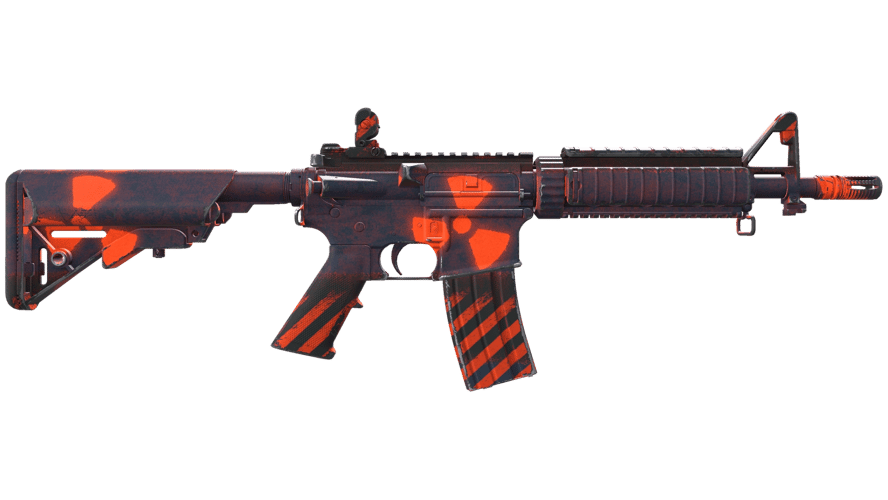 M4A4 | Radiation Hazard (Minimal Wear)