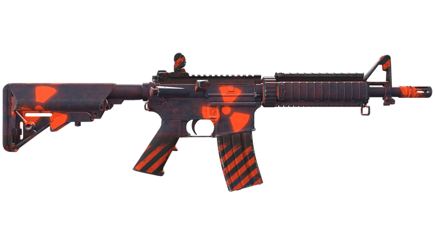 M4A4 | Radiation Hazard (Minimal Wear)