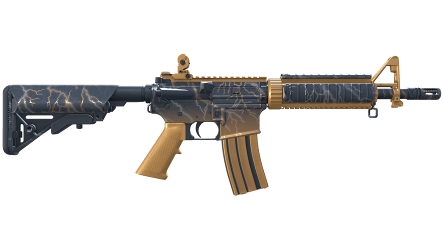 M4A4 | Sheet Lightning (Прямо с завода)
