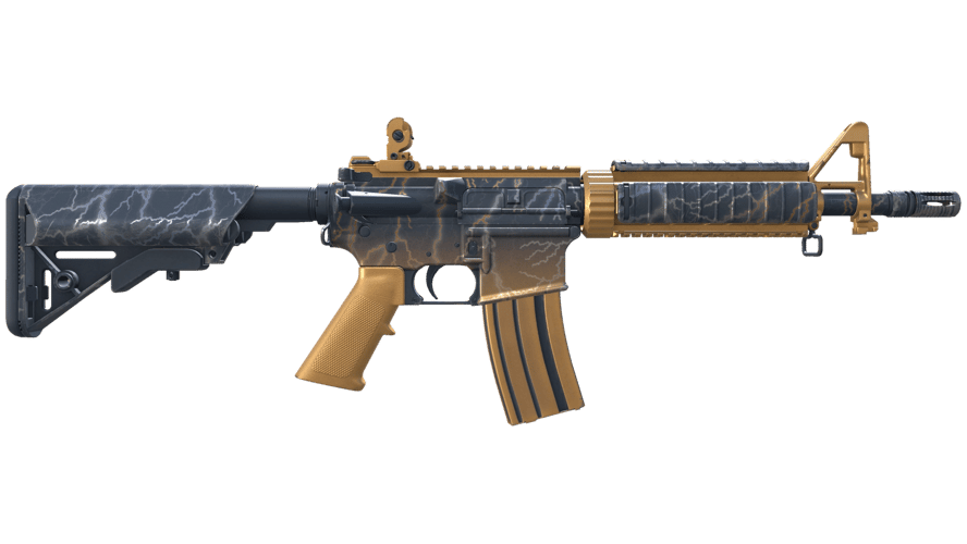 M4A4 | Sheet Lightning (Minimal Wear)