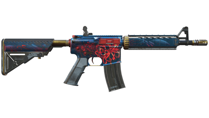 M4A4 | Ликорис лучистый (Закалённое в боях)