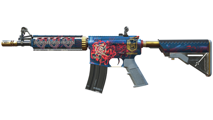 M4A4 | Spider Lily (Minimal Wear)