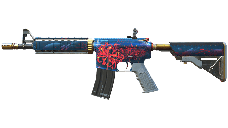 M4A4 | Spider Lily (Minimal Wear)