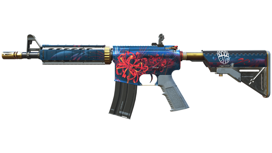 M4A4 | Spider Lily (Minimal Wear)