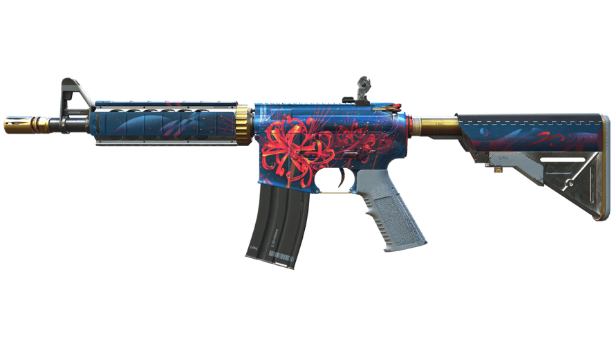 M4A4 | Spider Lily (Minimal Wear)