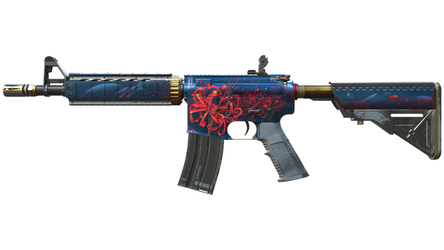 M4A4 | Ликорис лучистый (Поношенное)