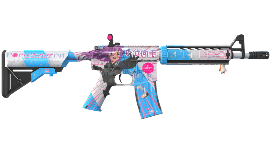 M4A4 | Temukau (Minimal Wear)