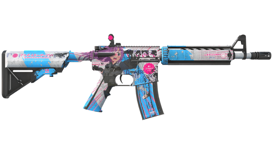 M4A4 | Temukau (Well-Worn)