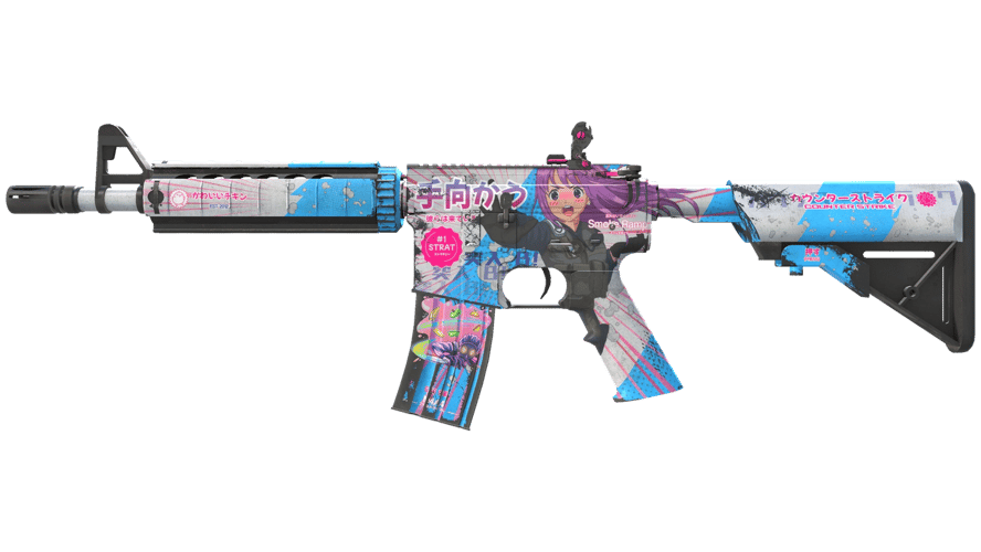 M4A4 | Temukau (Well-Worn)