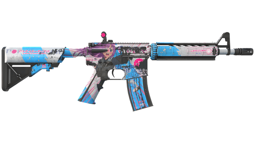 M4A4 | Temukau (Well-Worn)