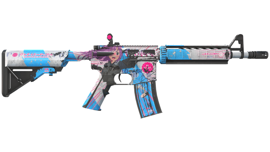 M4A4 | Temukau (Well-Worn)