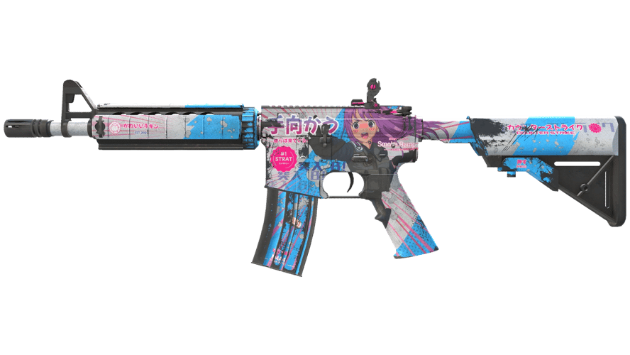 M4A4 | Temukau (Well-Worn)