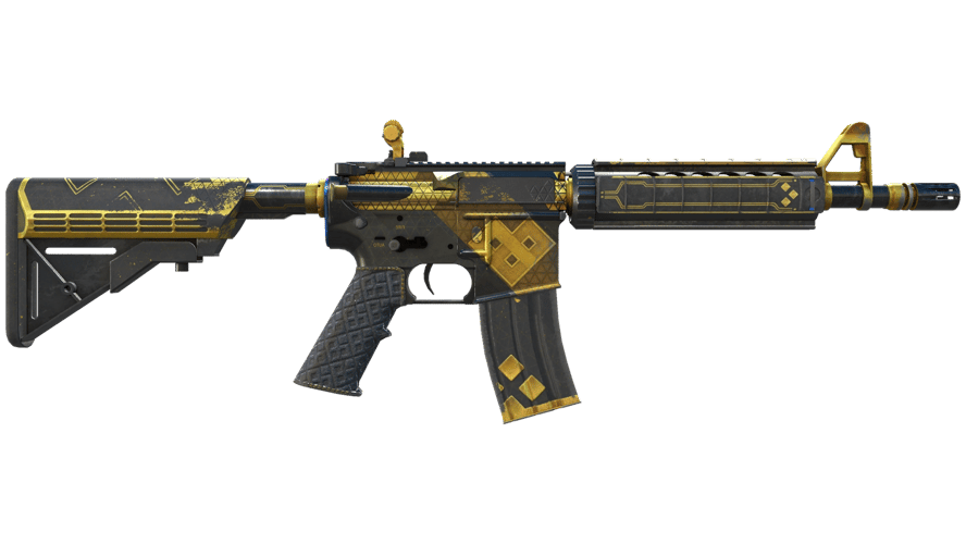 M4A4 | The Coalition (Well-Worn)