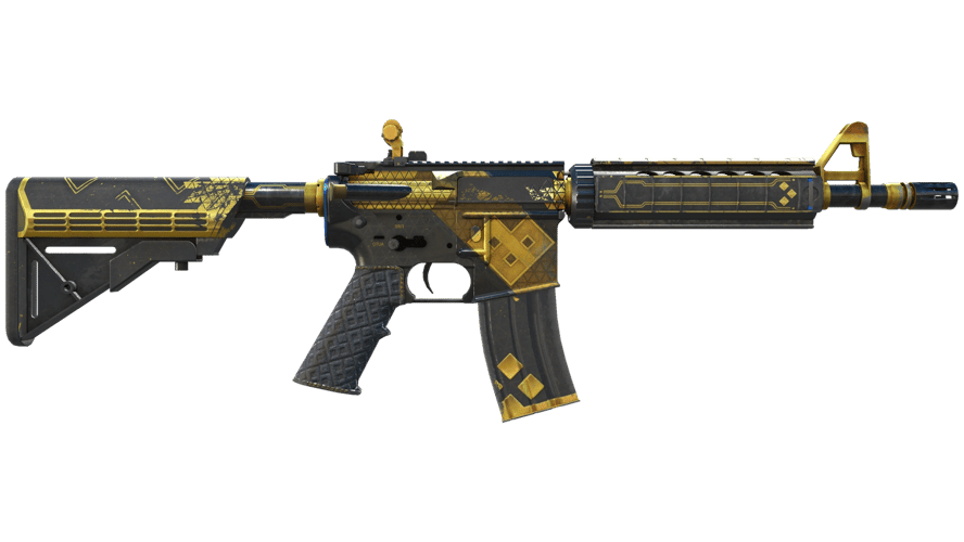 M4A4 | The Coalition (Well-Worn)