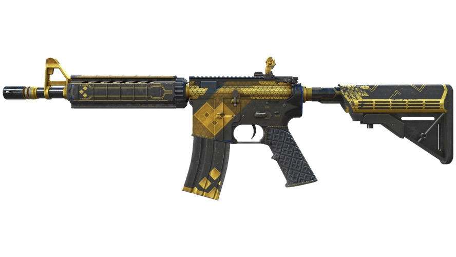 M4A4 | The Coalition (Well-Worn)
