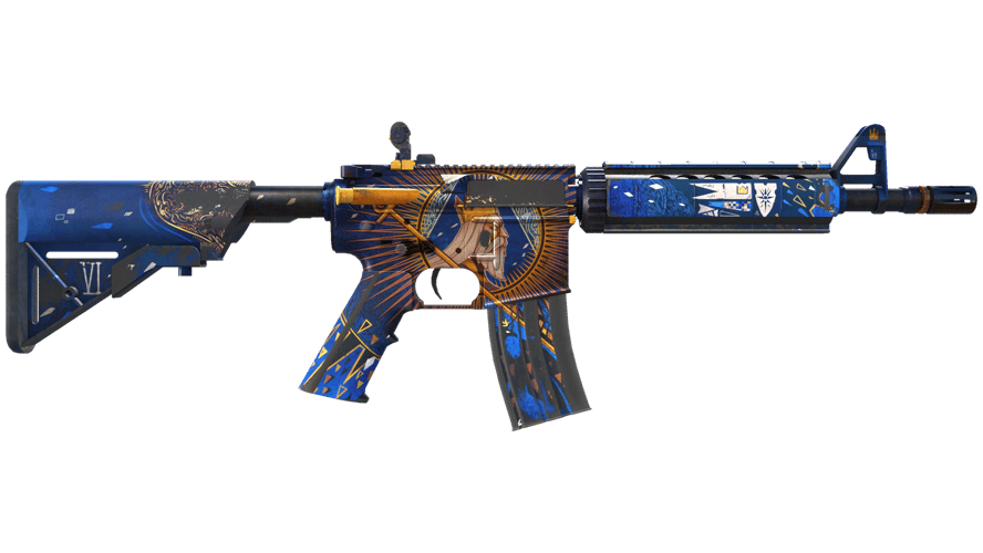 M4A4 | The Emperor (Battle-Scarred)