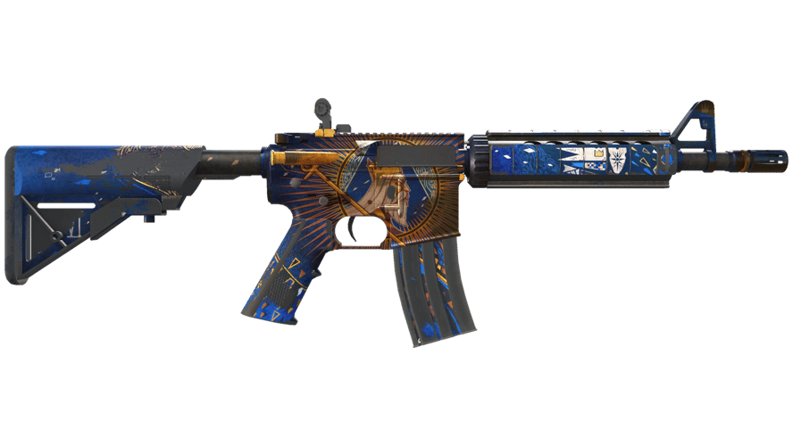 M4A4 | The Emperor (Battle-Scarred)
