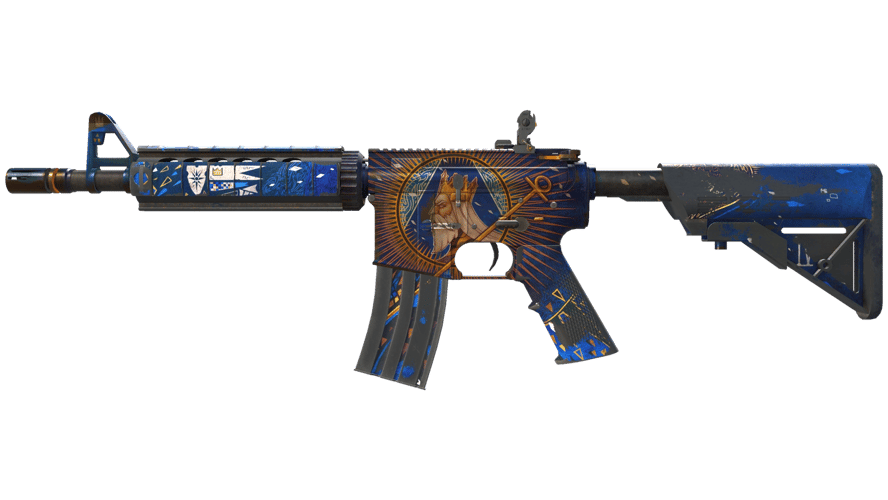 M4A4 | The Emperor (Battle-Scarred)