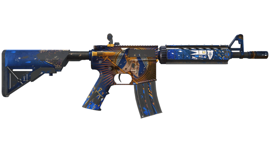 M4A4 | The Emperor (Battle-Scarred)