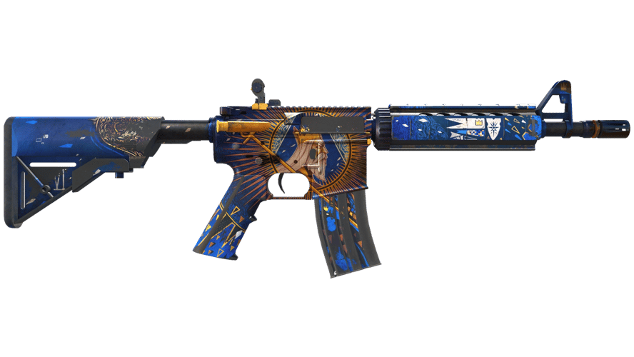 M4A4 | The Emperor (Battle-Scarred)