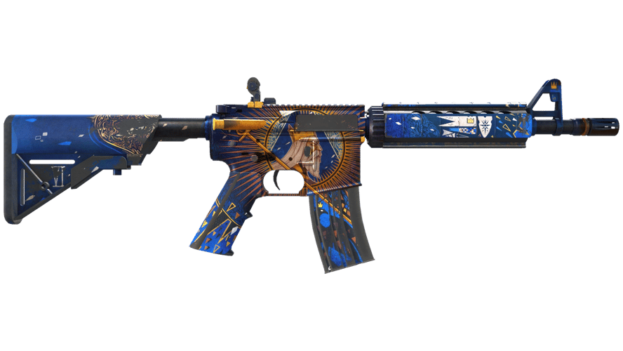 M4A4 | The Emperor (Battle-Scarred)