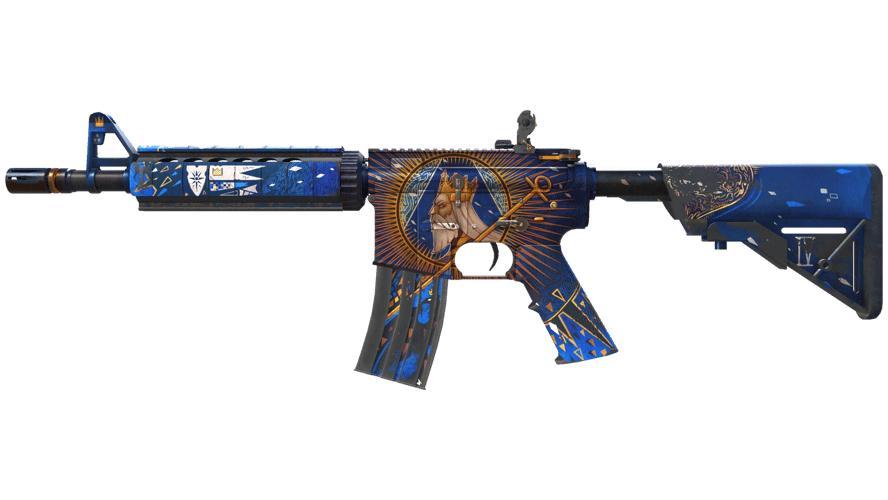 M4A4 | The Emperor (Battle-Scarred)